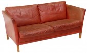 DANISH MID-CENTURY MODERN RED