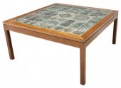 DANISH MID-CENTURY TILE-TOP RO