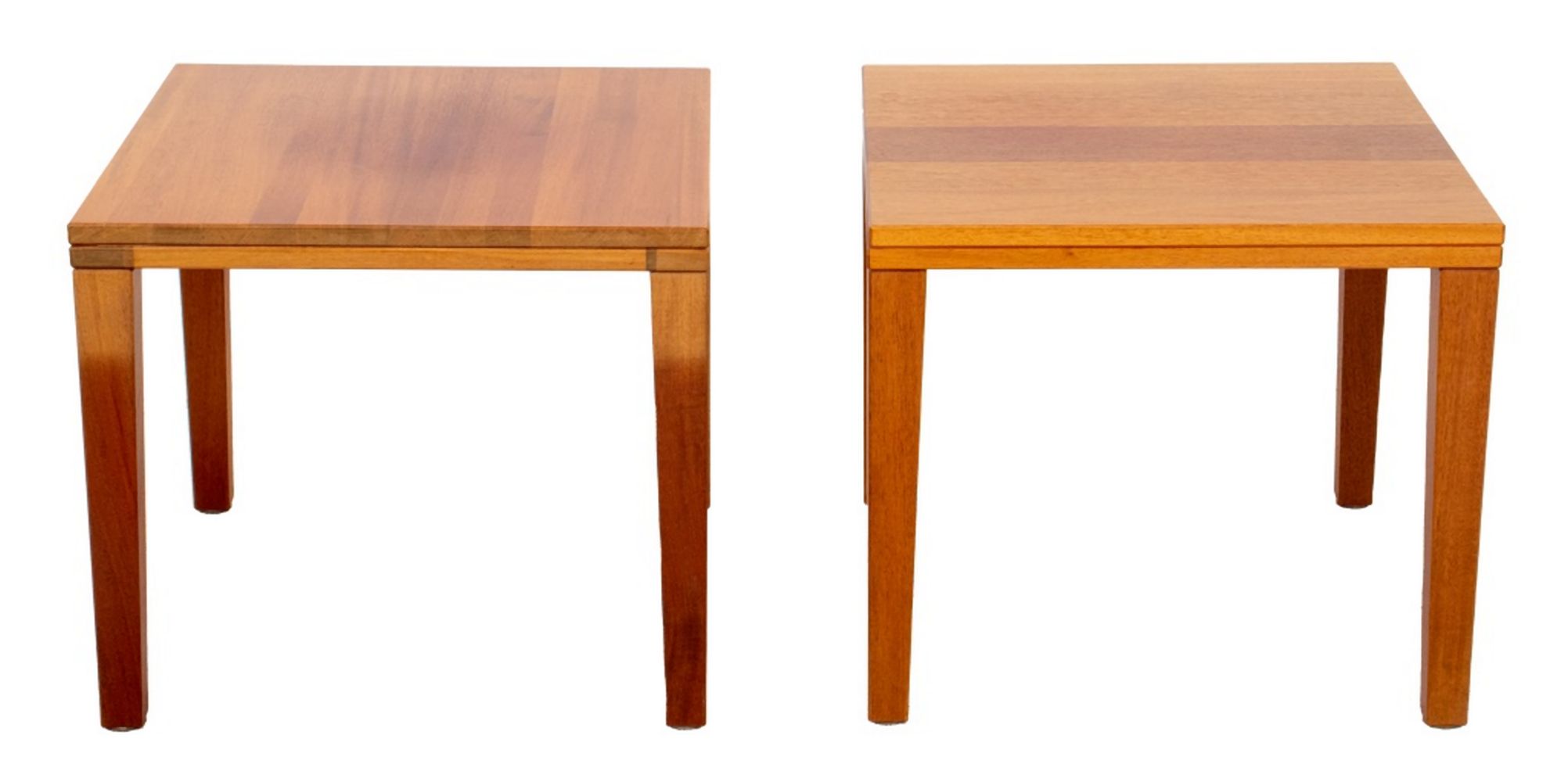 DANISH MODERN CHERRY WOOD SQUARE
