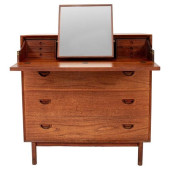 DANISH MODERN CHERRY WOOD VANI