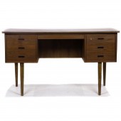 DANISH MODERN DESK, PROBABLY K