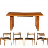 DANISH MODERN, DINING SUITE, F
