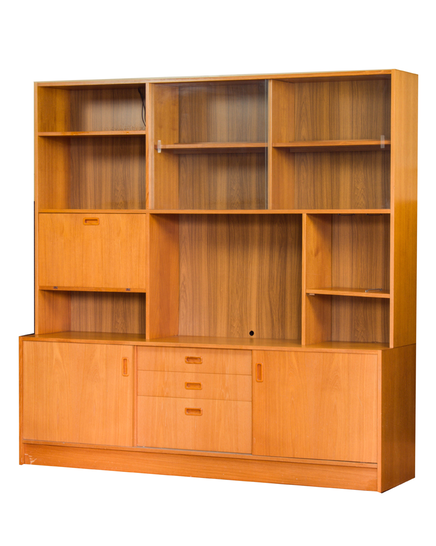 DANISH MODERN DISPLAY CABINET