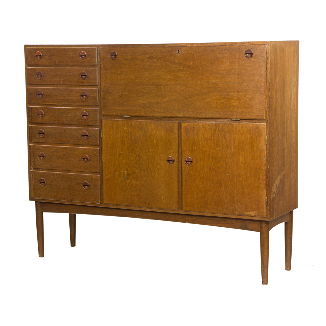 DANISH MODERN, HIGH SIDEBOARD OR