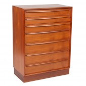 DANISH MODERN MCM SEVEN DRAWER