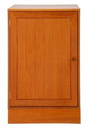 DANISH MODERN OAK ONE DOOR SIL