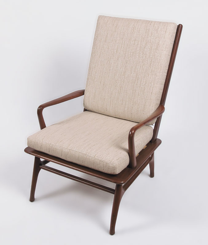 DANISH MODERN OPEN ARM LOUNGE
