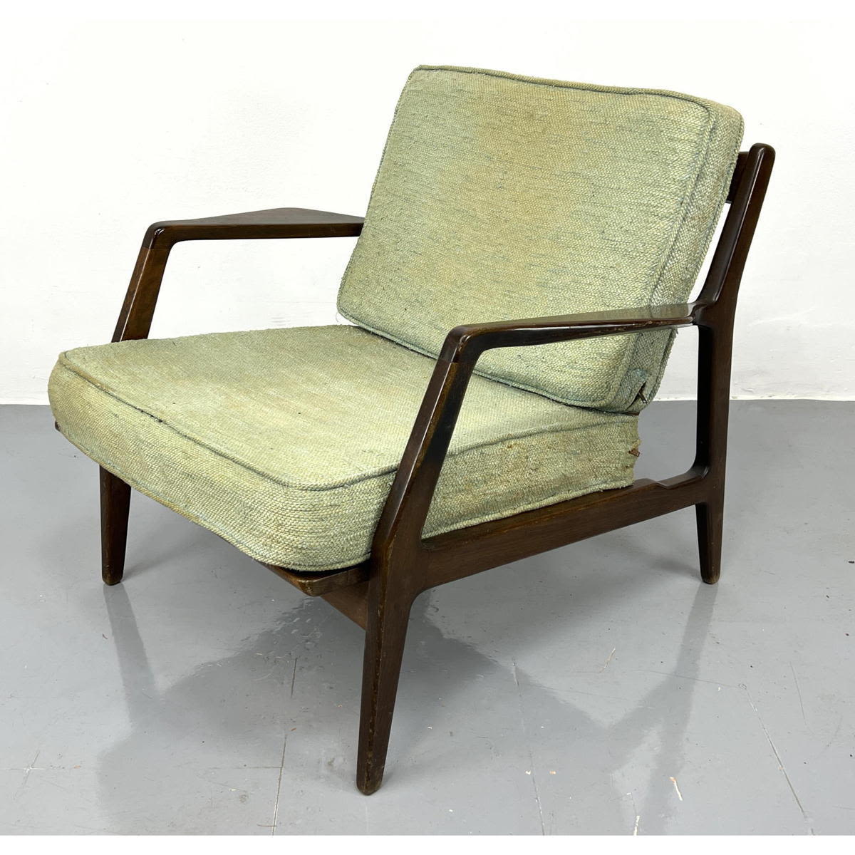 Danish Modern Open Arm Lounge