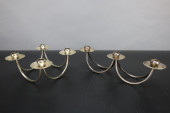 DANISH MODERN PAIR OF CANDLE H