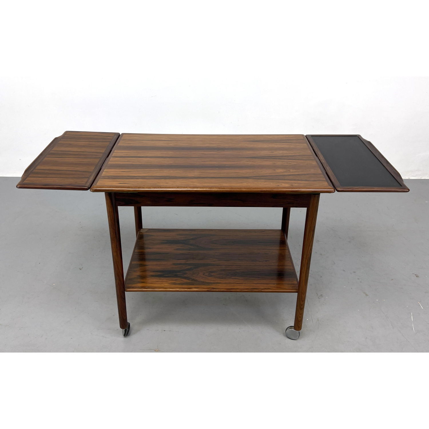 Danish Modern Rosewood Bar Cart