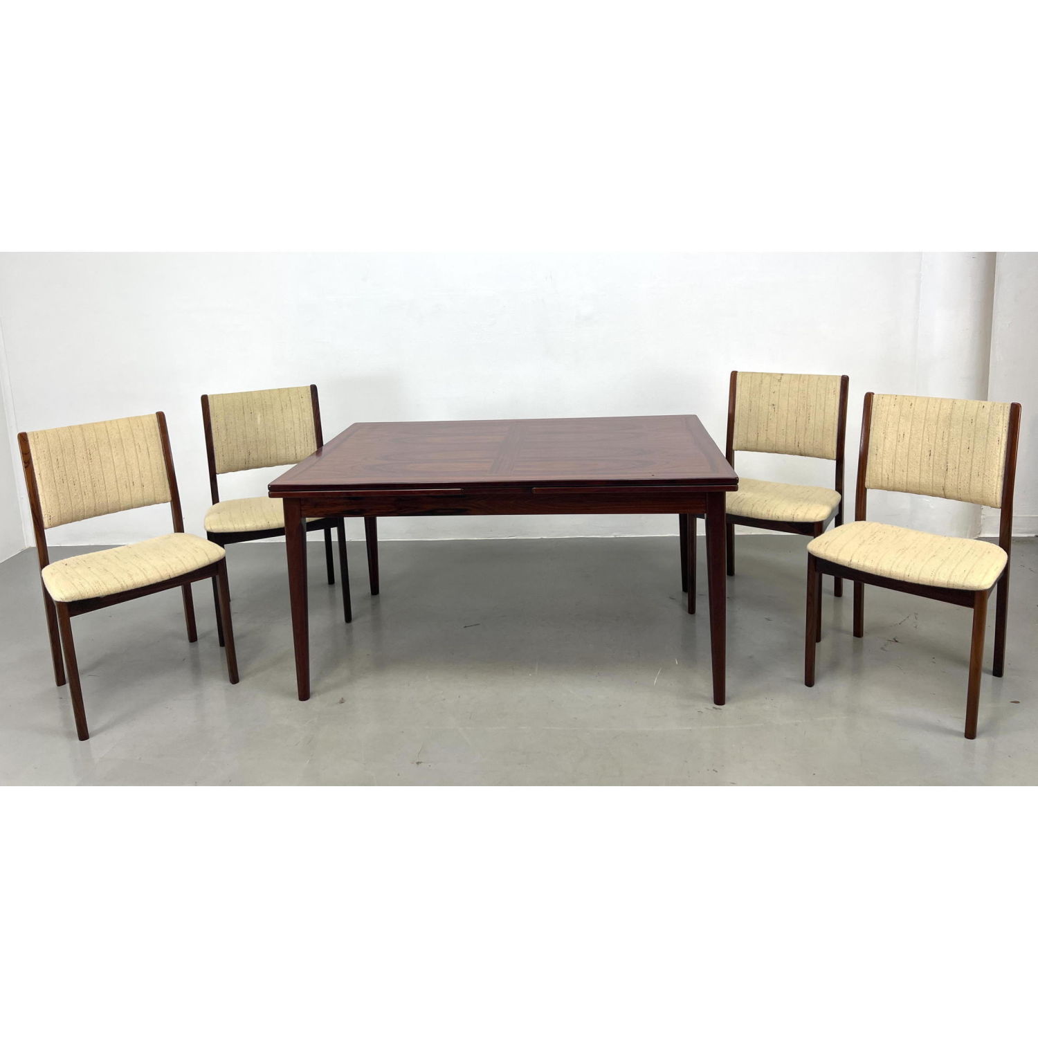 Danish Modern Rosewood Dining Set