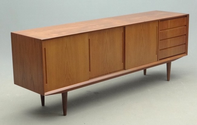 Danish modern server. 79'' W 18 1/2