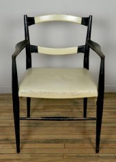 DANISH MODERN STYLE ARM CHAIRD