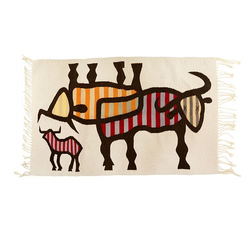 DANISH MODERN STYLE BULL WALL