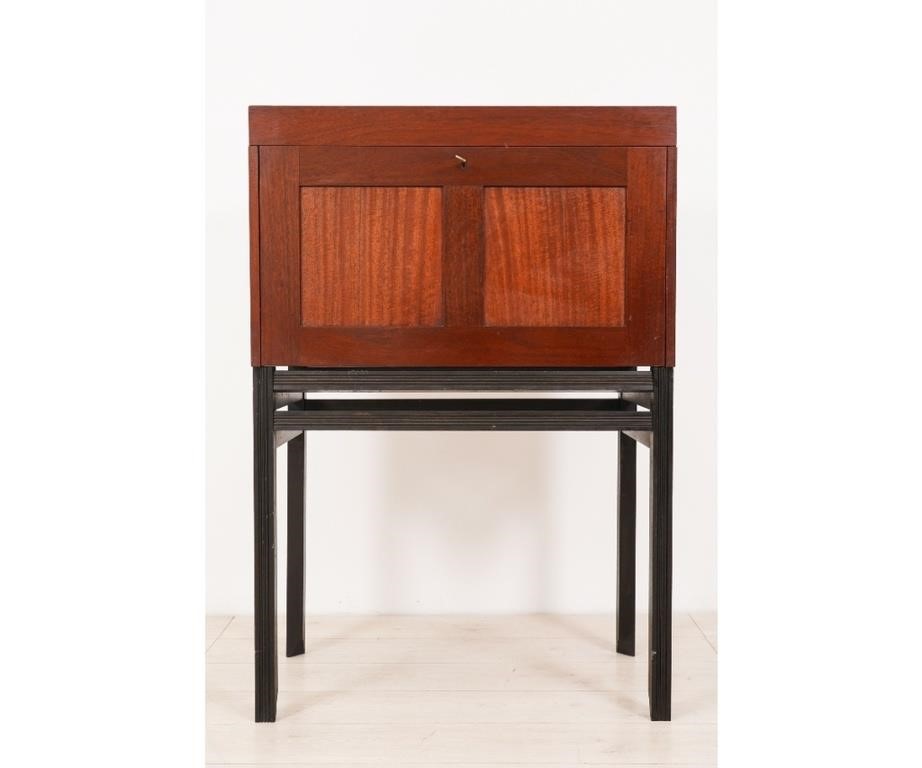Danish modern style mahogany and