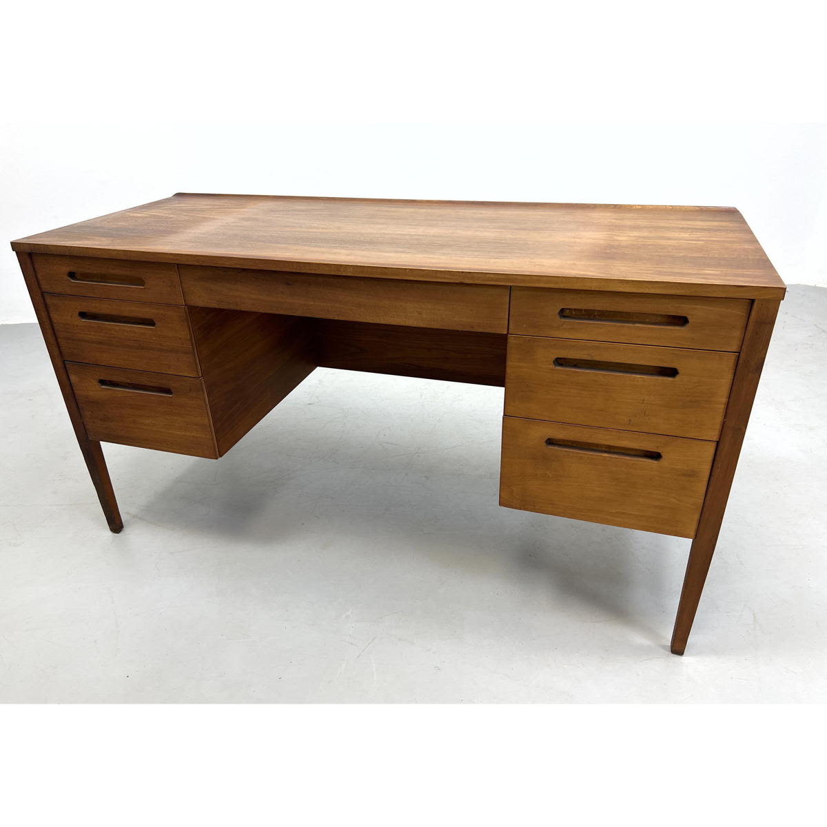 Danish Modern Teak Desk with
