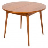 DANISH MODERN TEAK DINING TABL