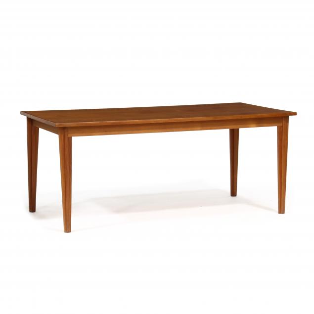 DANISH MODERN TEAK DINING TABLE