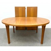 Danish Modern Teak Dining Tabl