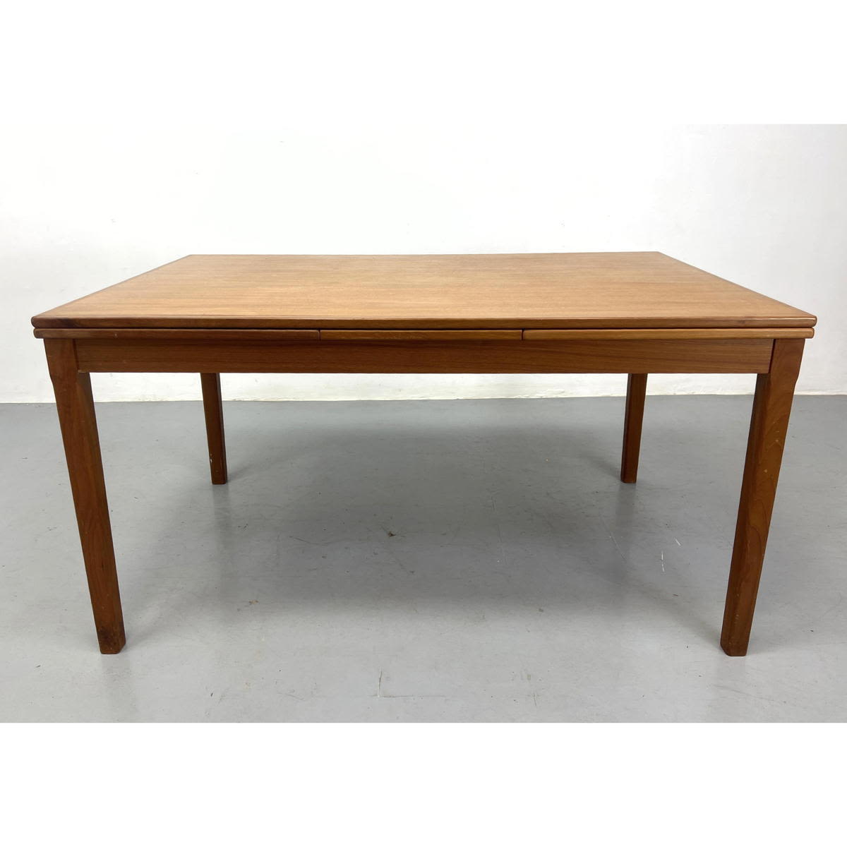 Danish Modern Teak Draw Leaf Dining