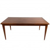 DANISH MODERN TEAK DRAW-LEAF T