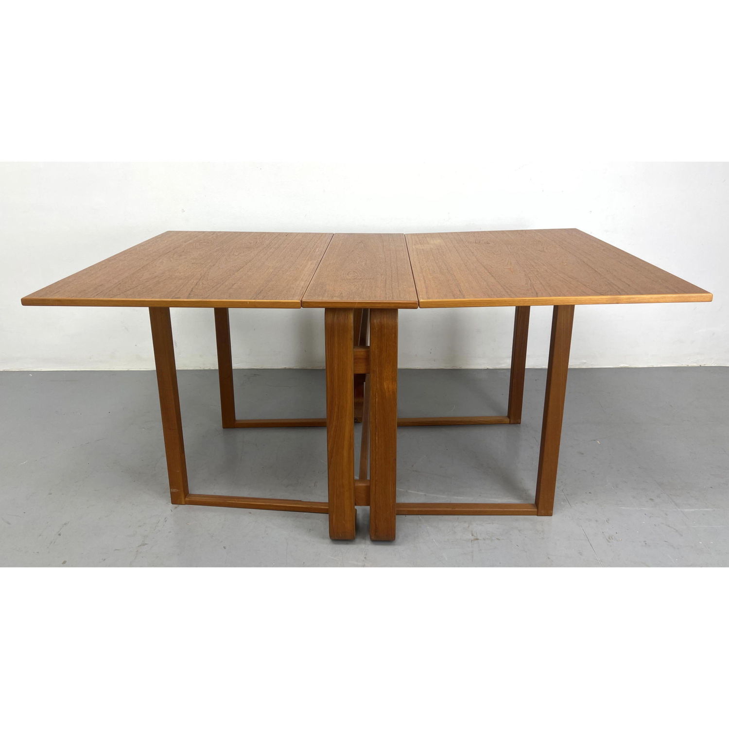Danish Modern Teak Drop Leaf Dining