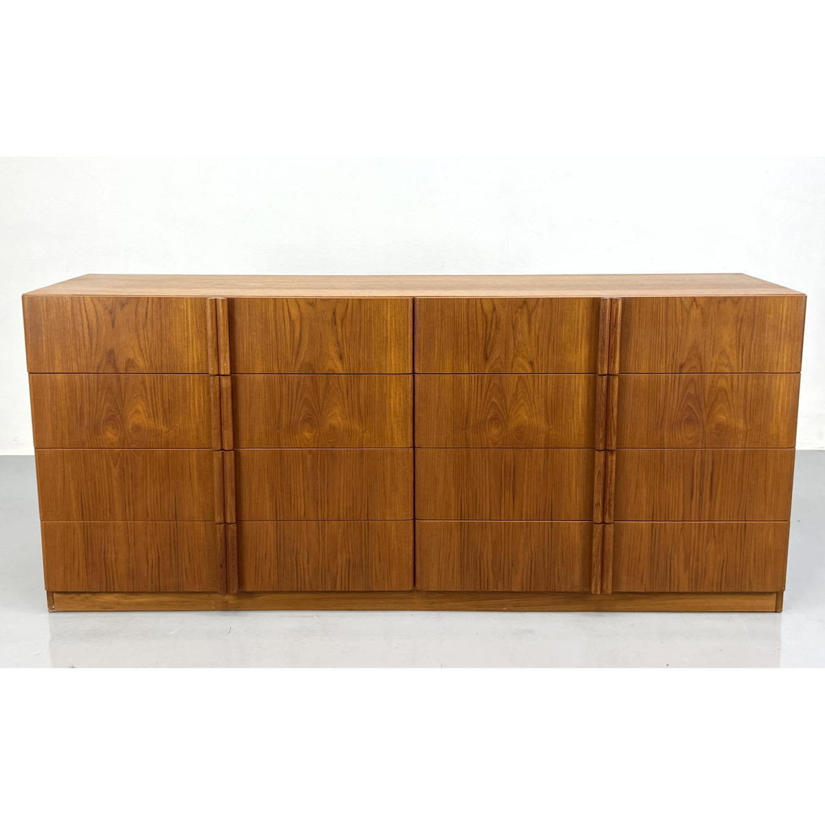 Danish Modern Teak Low Dresser