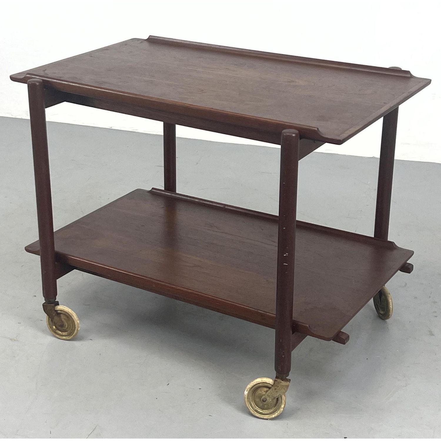 Danish Modern Teak Rolling