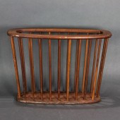 DANISH MODERN TEAK SPINDLE MAG
