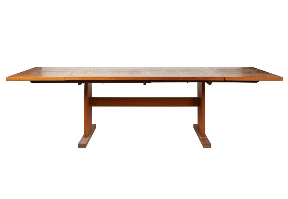 DANISH MODERN TILE-INSET DINING