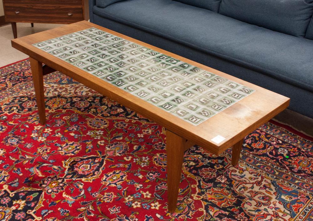 DANISH MODERN TILE-TOP ROSEWOOD