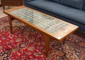 DANISH MODERN TILE-TOP ROSEWOO