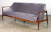 DANISH MODERN WOOD AND UPHOLST