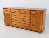 DANISH PINE SIDEBOARD CABINET