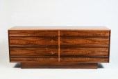 DANISH ROSEWOOD DRESSER CHEST: