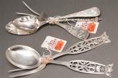 Danish silver anointing spoon,