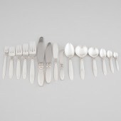 Danish Silver ‘Cactus’ Pattern