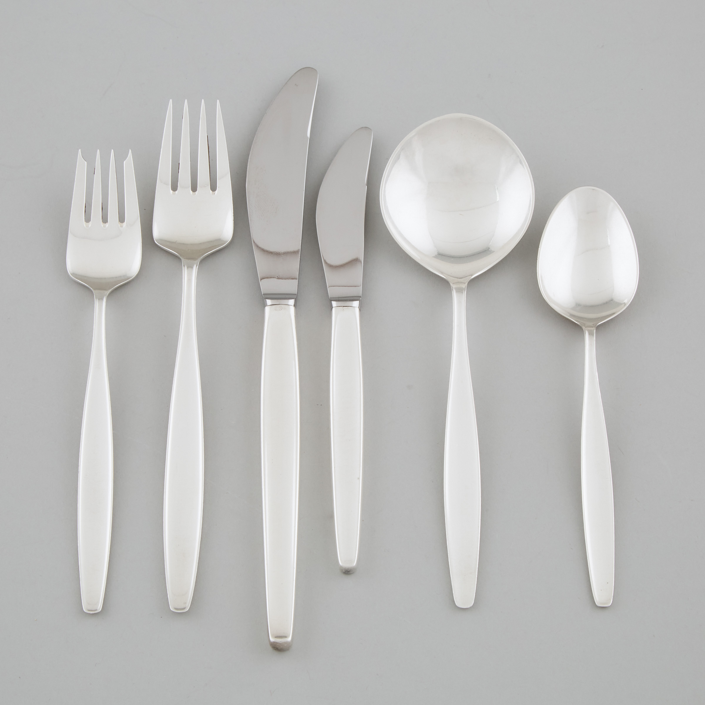 Danish Silver 'Cypress' Pattern