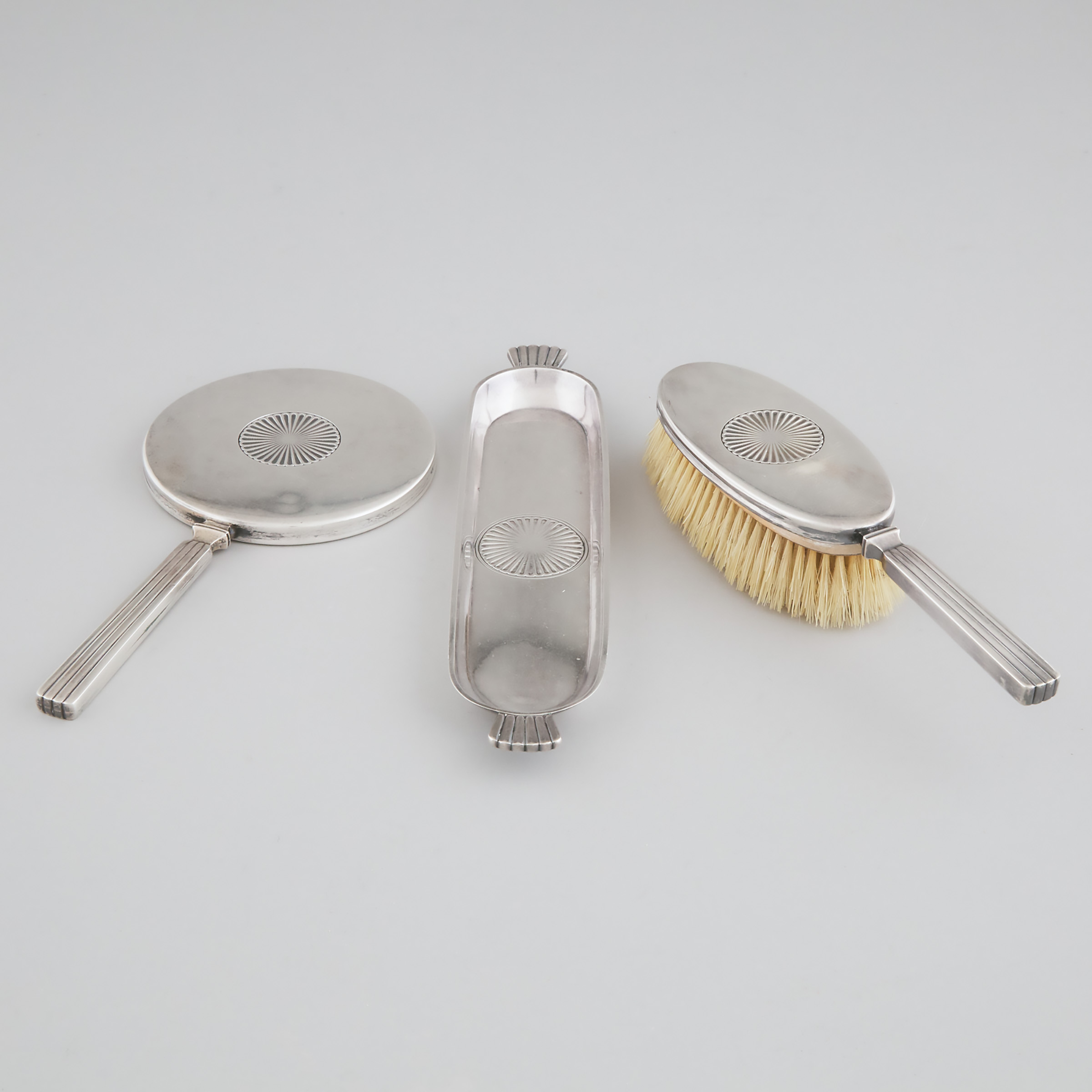 Danish Silver Mounted Hand
