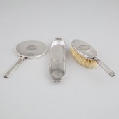 Danish Silver Mounted Hand Mir