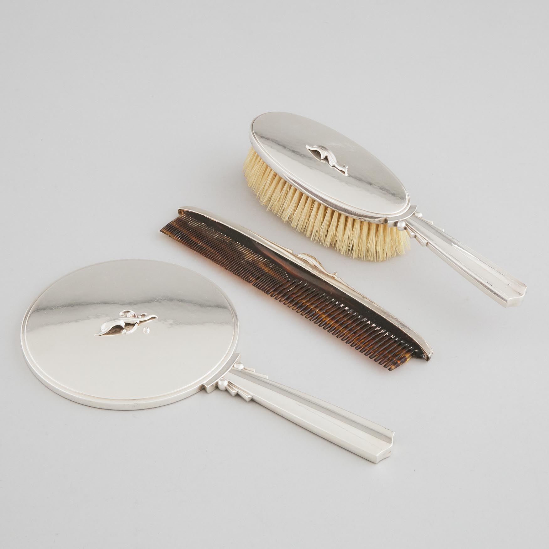 Danish Silver Mounted Hand