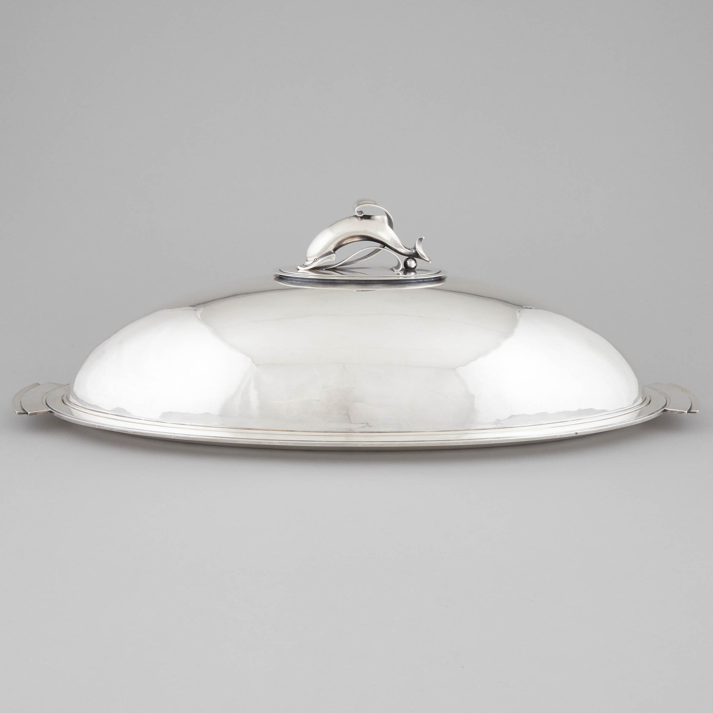 Danish Silver 'Pyramid' Fish