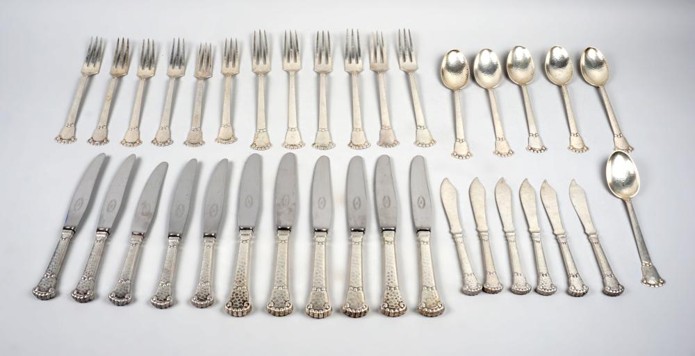DANISH SILVER 'SUREL' FLATWARE PART