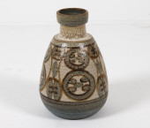 DANISH SOHOLM CERAMIC VASE<br>