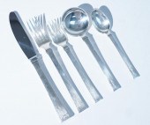 DANISH STERLING FLAT TABLE SER
