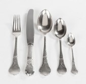 DANISH STERLING SILVER FLATWAR