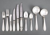 DANISH STERLING SILVER FLATWAR