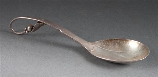 Danish sterling silver serving
