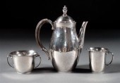 Danish sterling silver three-p