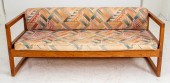 DANISH STYLE UPHOLSTERED FUTON
